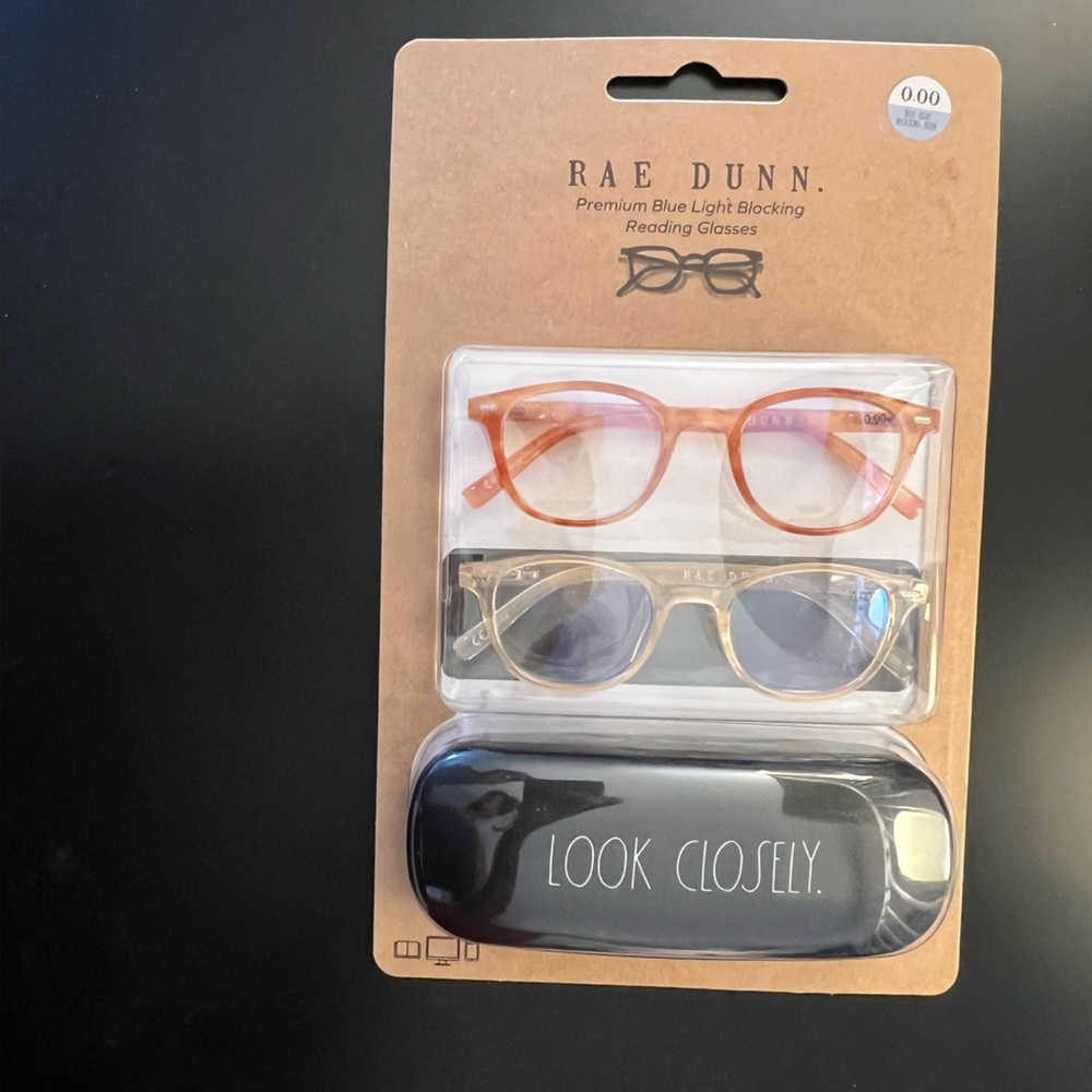 BRAND 🆕 SEALED | Rae Dunn Premium Blue Light Blocking Glasses (0.00 Mag)